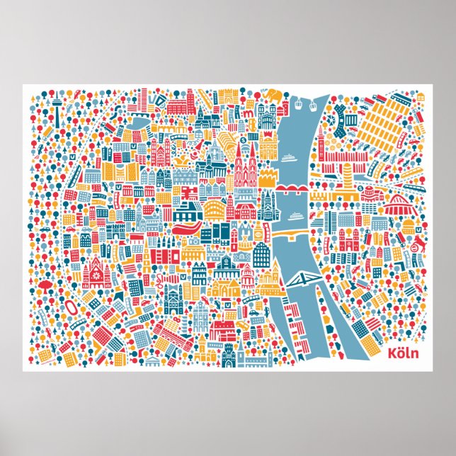 Poster Köln (Devant)