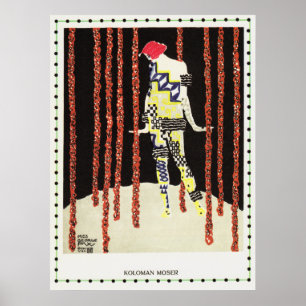 Poster Kolo Moser - Danseuse Miss Olga George
