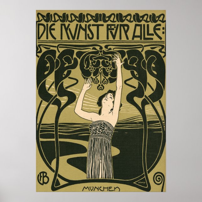 POSTER KOLOMAN MOSER (Devant)