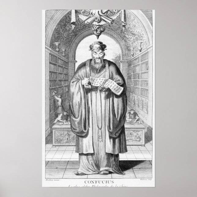 Poster Kong-Fu-Tse, ou Confucius (Devant)