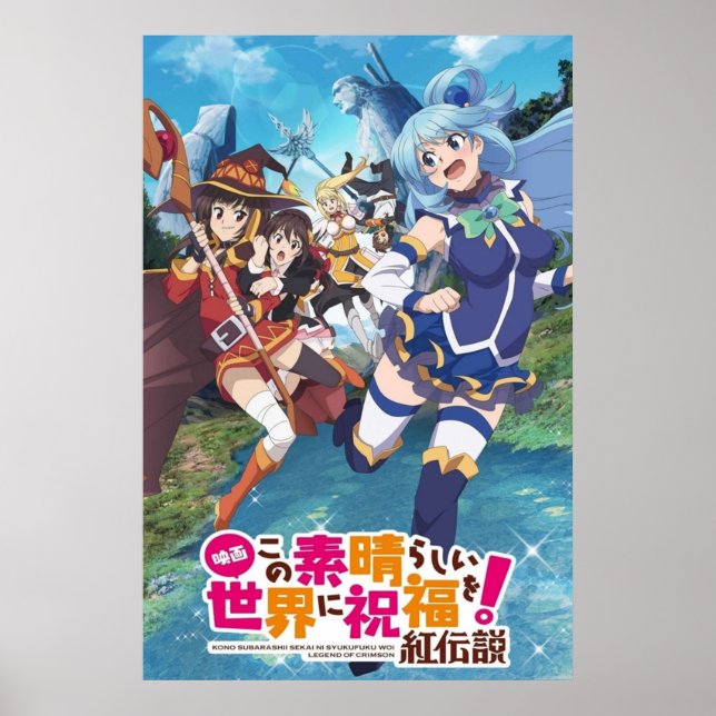 Poster Konosuba Légende de Crimson (Devant)