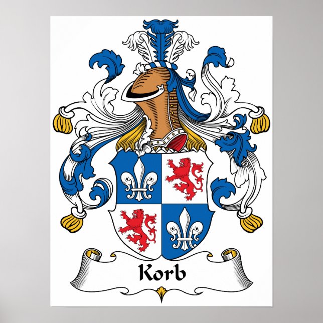 Poster Korb Famille Crest (Devant)