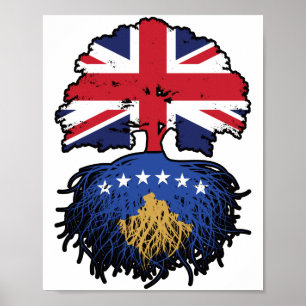Poster Kosovo Kosovo Royaume-Uni Royaume-Uni Grande-Breta