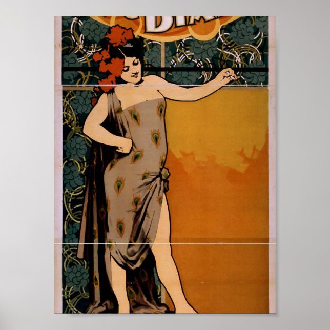 Poster Koster & Bials, "Musical Hall" Théâtre Rétro (Devant)