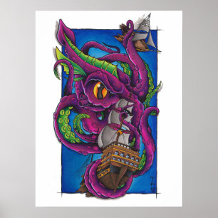 Poster Kraken