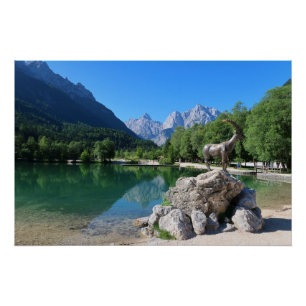 Poster Kranjska Gora Slovénie
