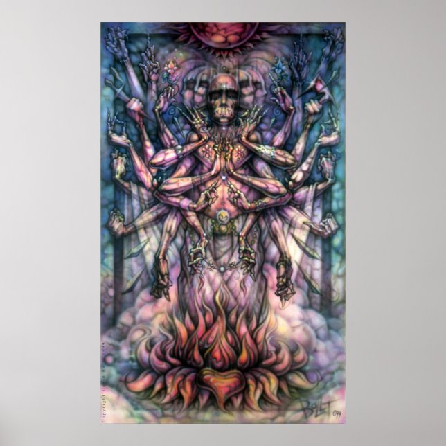 Poster Krishna Corpse (Devant)