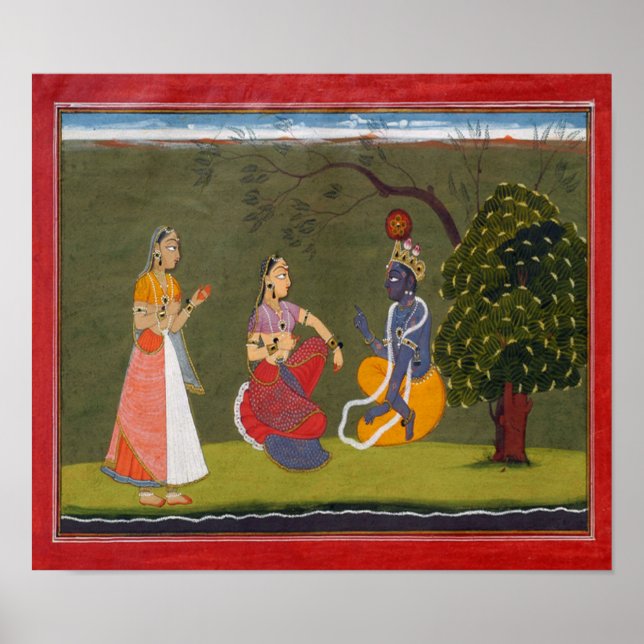 Poster Krishna Radha (Devant)