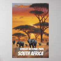 Poster | Krüger Nationalpark | Art