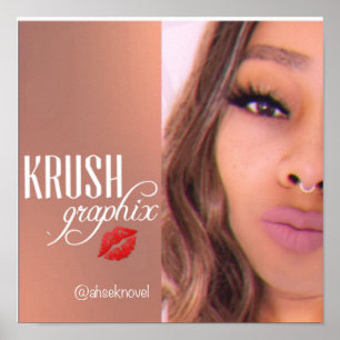 Poster Krush Graphix 10 de Ahsek Novel