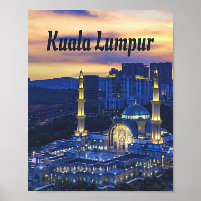 Poster Kuala Lumpur (Devant)