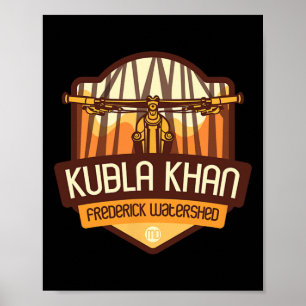 Poster Kubla Khan - Bassin versant de Frederick, Maryland