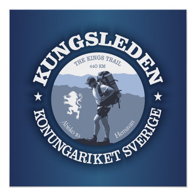Poster Kungsleden (Devant)