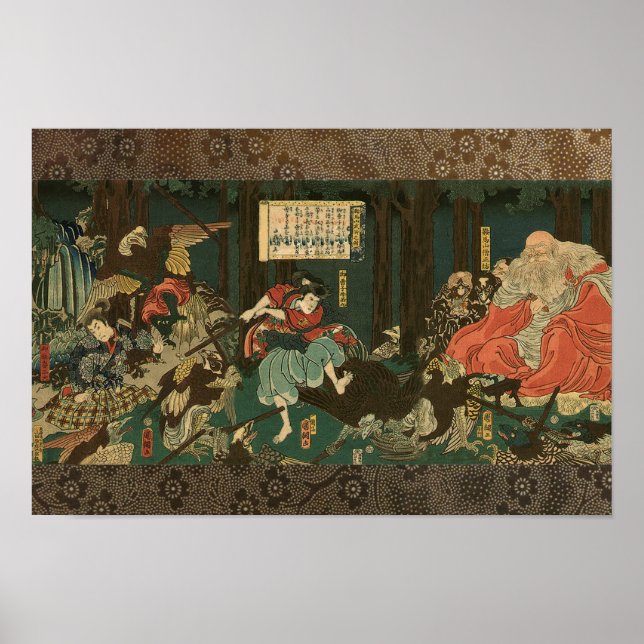 Poster KunitsunaTengu (Devant)