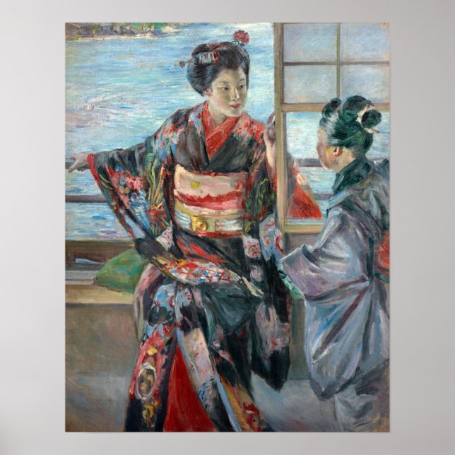 Poster Kuroda Seiki Maiko (Devant)