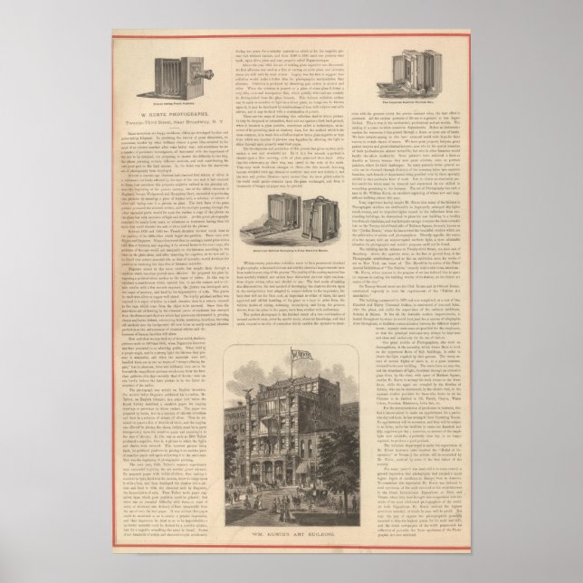 Poster Kurtz, Photographies (Devant)