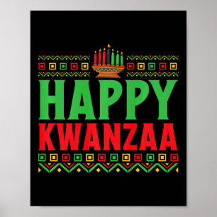 Poster Kwanzaa - Happy Kwanzaa