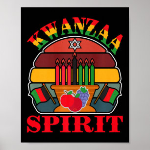 Poster Kwanzaa Spirit African American Harvest Festival