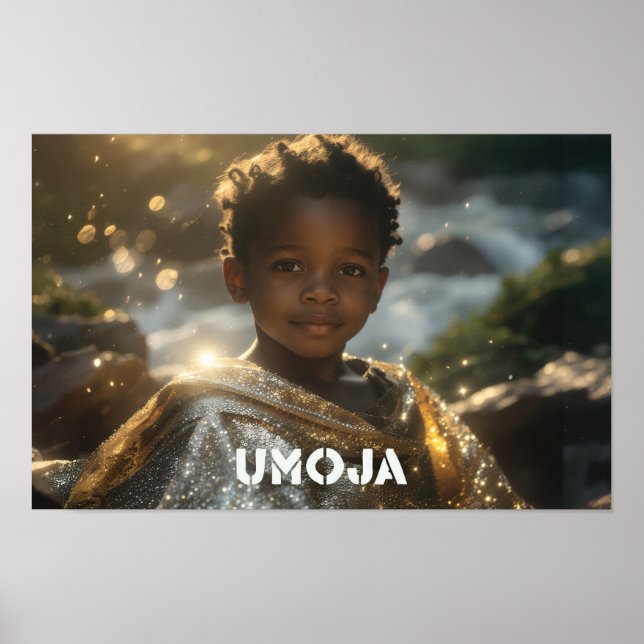 POSTER KWANZAA - UMOJA (Devant)