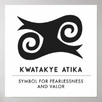 KWATAKYE ATIKO Symbole de la bravoure et de l'intr