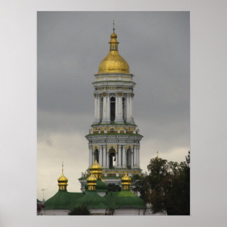 Poster Kyiv Pechersk Lavra, Église, Tour