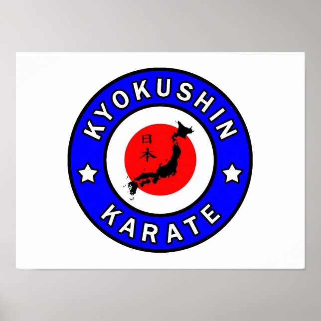 Poster Kyokushin Karate (Devant)