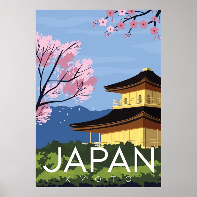 Poster Kyoto Japon (Devant)