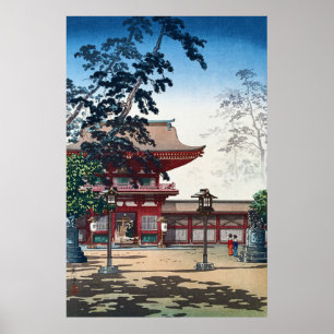 Poster Kyushu Hakozaki Hachimangu Sanctuaire par Tsuchiya