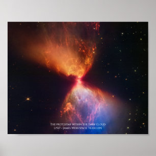Poster L1527 et Protostar - Télescope spatial James Webb