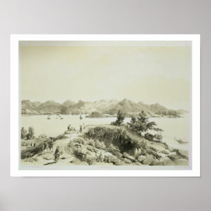 Poster La baie et l'île de Hong Kong, plaquent 4 de 'Ske