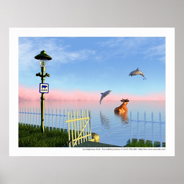 Poster La baigneuse d'Urk - La beauté balnéaire d'Urk (Devant)