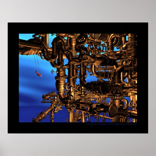 Poster La balançoire - La balançoire (Devant)