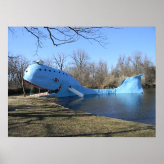 Poster La baleine bleue de Catoosa