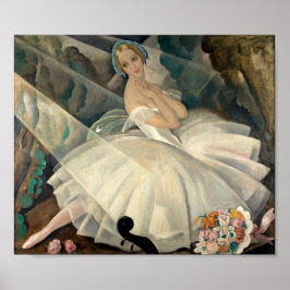 Poster La Ballerina Ulla Poulsen - Gerda Wegener