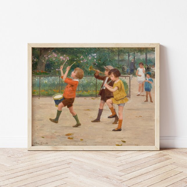 Poster La bande des enfants | Victor Gabriel Gilbert (Créateur téléchargé)