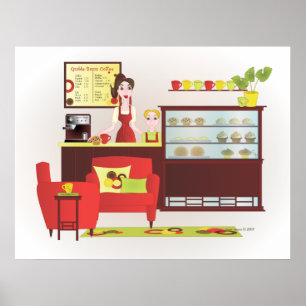 Poster La Barista