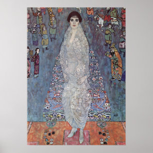 Poster La baronne Elisabeth Bachofen-Echt par Gustav Klim