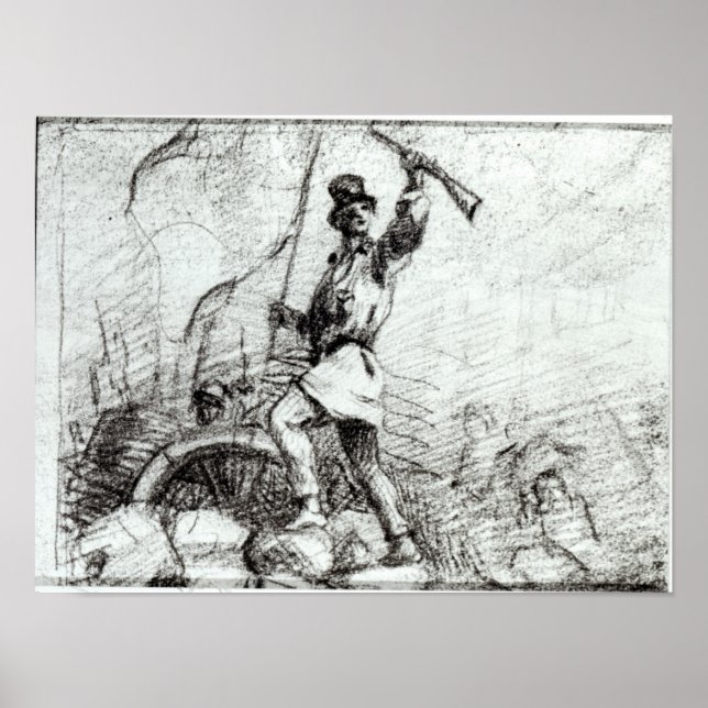 Poster La Barricade (Devant)