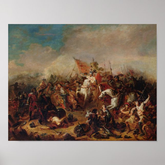 Poster La bataille d'Hastings en 1066 (Devant)