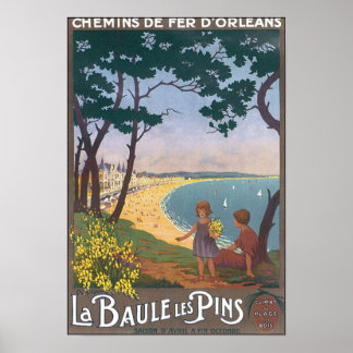 Poster La Baule Les Pins