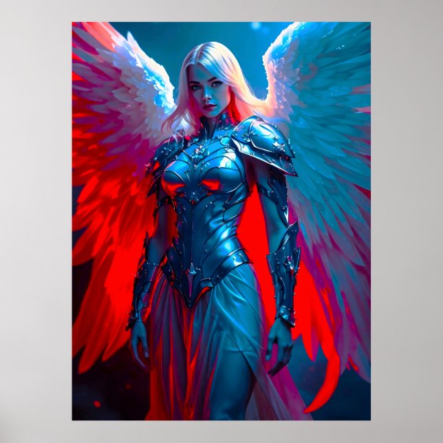 Poster La Beauté de l'ange céleste (Devant)