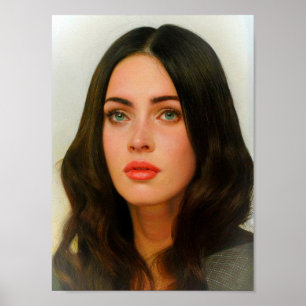 Poster la beauté de l'art megan fox prendre le souffle