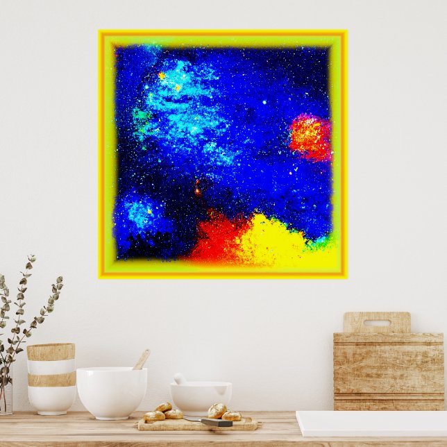 Poster La Beauté des Nebulas et des Galaxies. Commandez d (Cuisine)