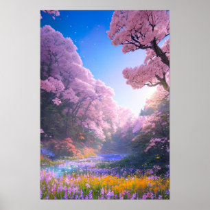 Poster La beauté du printemps