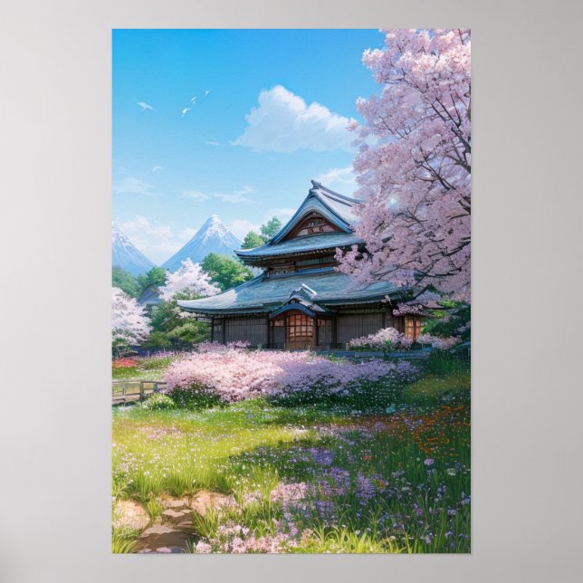 Poster La beauté d'une vie simple (Devant)