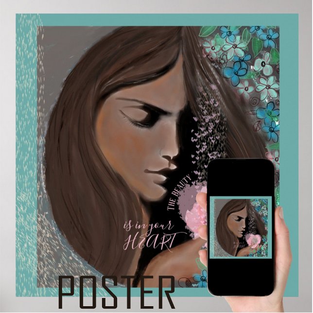 Poster La beauté est dans votre coeur (The Beauty is in your heart Poster)