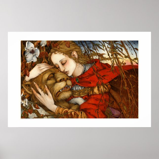 Poster La beauté et la bête (Devant)