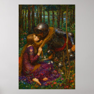 Poster La Belle Dame sans Merci de Waterhouse