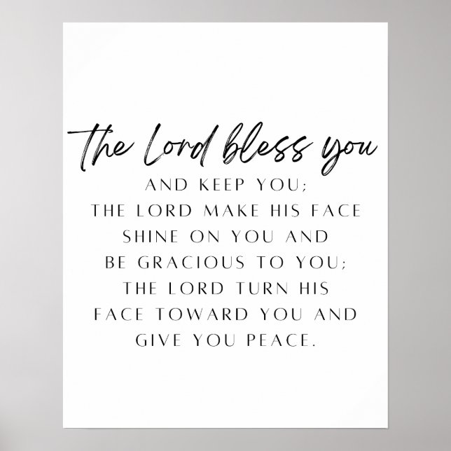 Poster La Bénédiction (Devant)