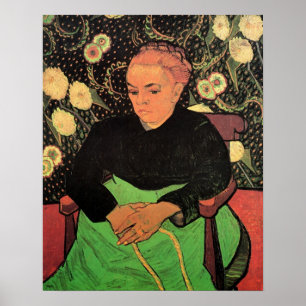 Poster La Berceuse (Augustine Roulin) de Vincent van Gogh